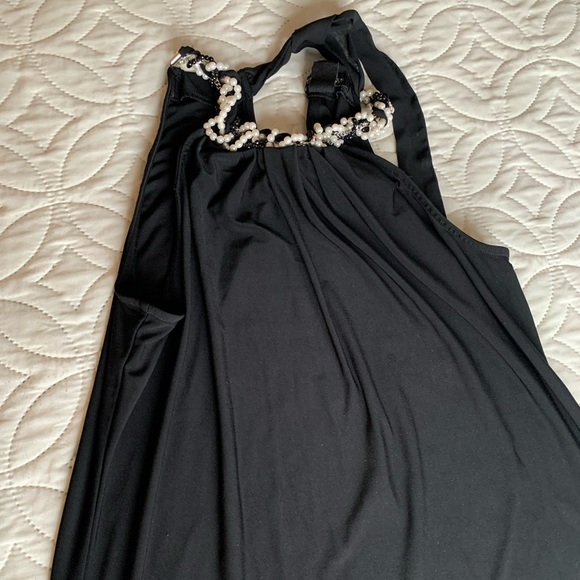 WHBM Halter top with necklace built in - Picture 3 of 5